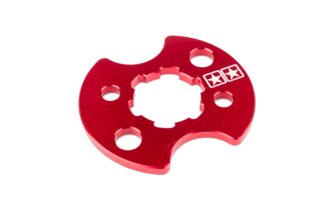 Locking Plate front sprocket Derbi Stage6 red