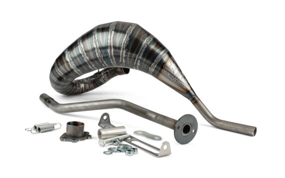 Auspuff (ohne ESD) Stage6 80 - 90 Derbi