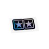 Hologram Sticker Stage6 stars 50x25mm