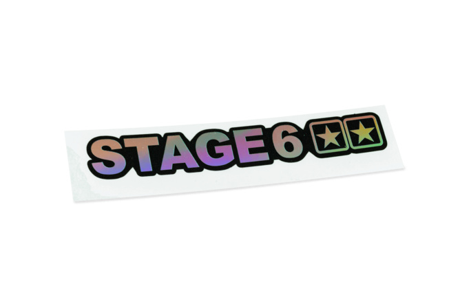 Sticker holographique Stage6 105x100mm