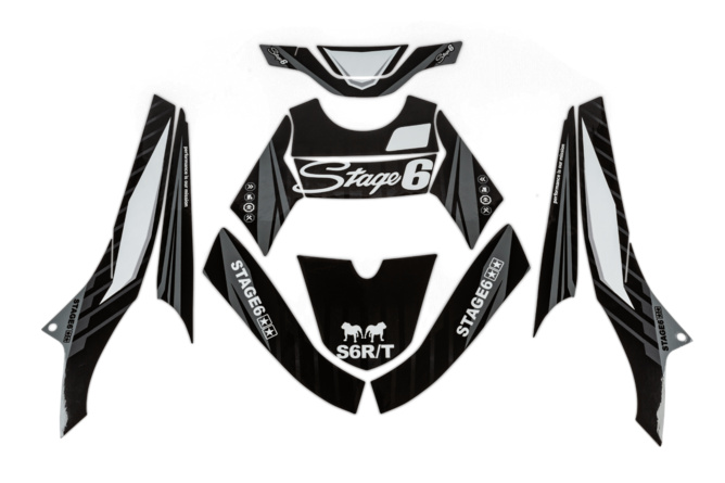 Graphic Kit Yamaha BWs after 2004 Stage6 Black