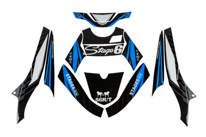 Graphic Kit Yamaha BWs after 2004 Stage6 Blue