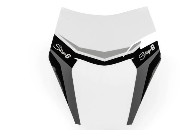 Kit déco plaque phare KTM EXC Stage6 Noir