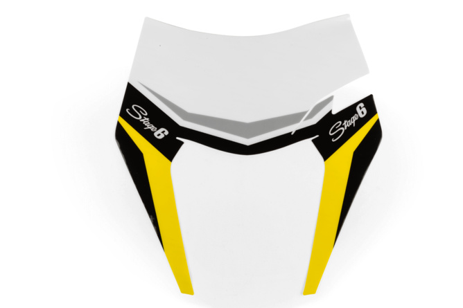 Grafica maschera faro KTM EXC Stage6 giallo