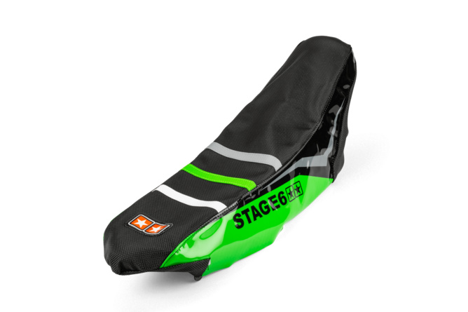 Seat Cover Sherco SM-R 50 after 2013 Stage6 Full Covering Green