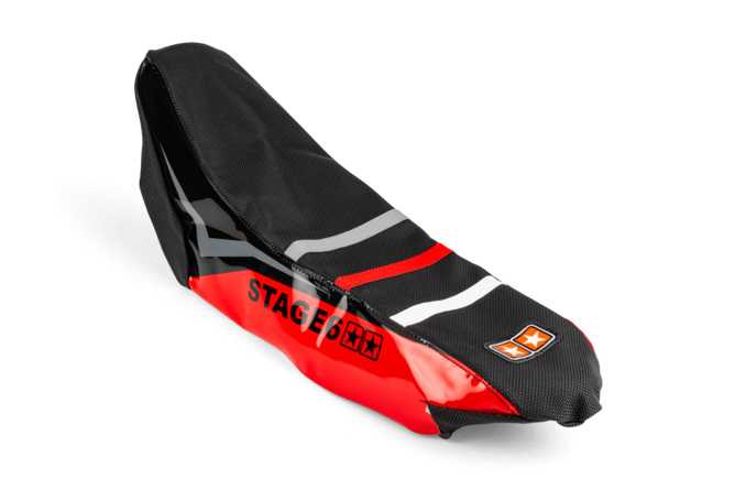Seat Cover Sherco SM-R 50 after 2013 Stage6 Full Covering Red