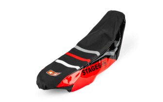 Seat Cover Derbi Senda 2000 - 2010 Stage6 Full Covering Red