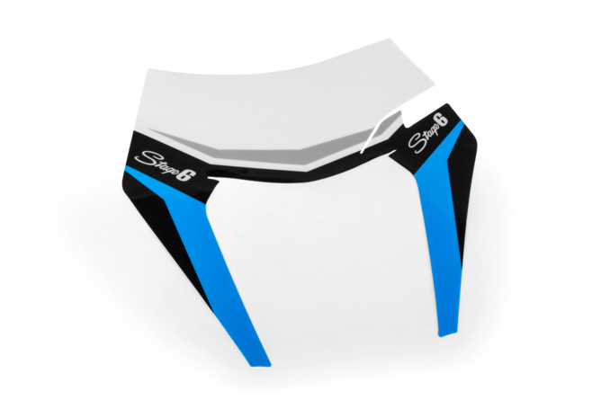 Kit déco plaque phare KTM EXC Stage6 Bleu
