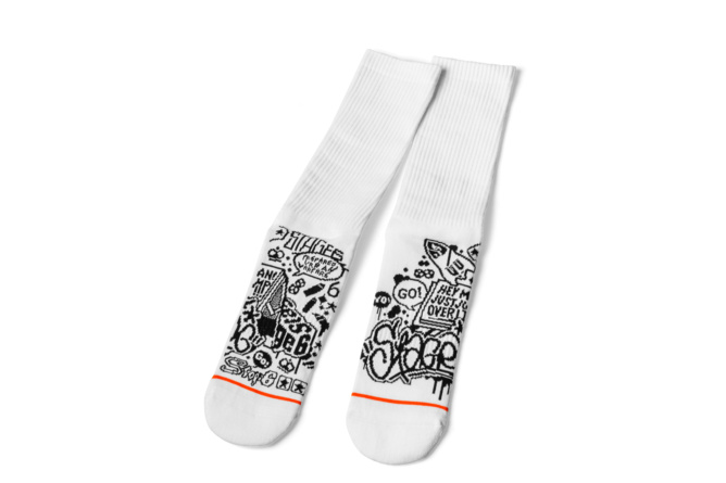 Chaussettes Stage6 Blanche 41 - 45