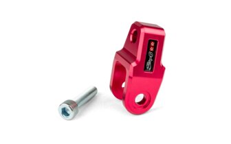 R&eacute;hausseur amortisseur Stage6 +40mm MBK Booster rouge