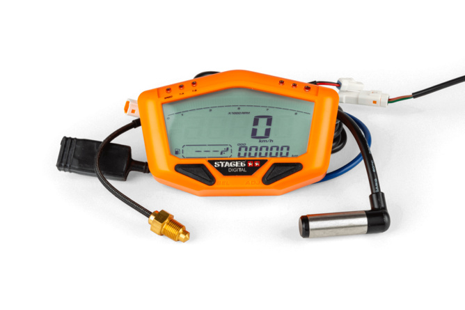 Tachometer Multifunktion digital Stage6 R/T MK2 orange