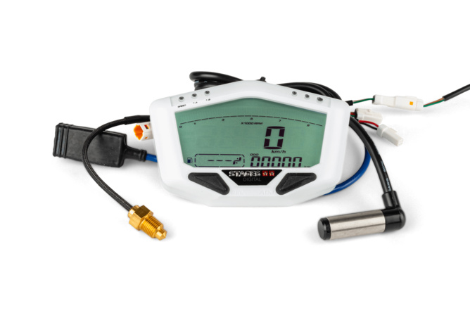 Tachometer Multifunktion digital Stage6 R/T MK2 weiß