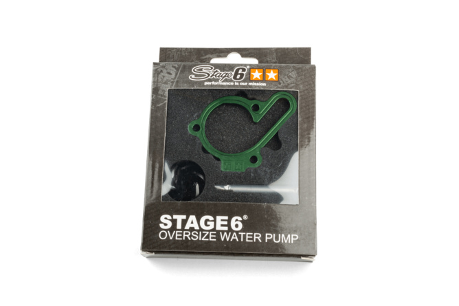 Water Pump high flow Stage6 Green Derbi Euro 3 and Euro 4