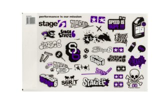 Sticker Set Stage6 A4 purple