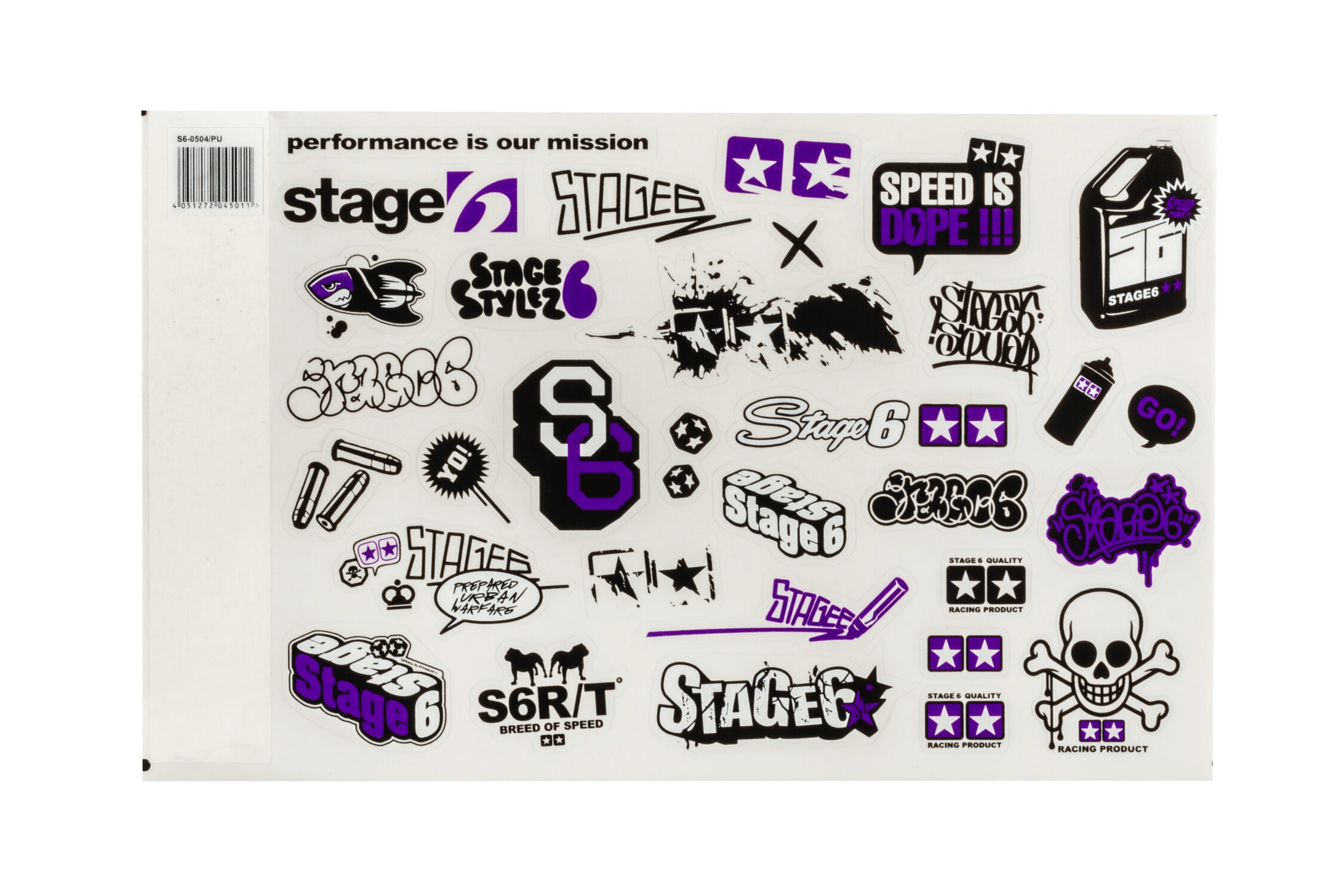Adesivos fosforescente volpe tra le stelle 60 stelle - Sticker