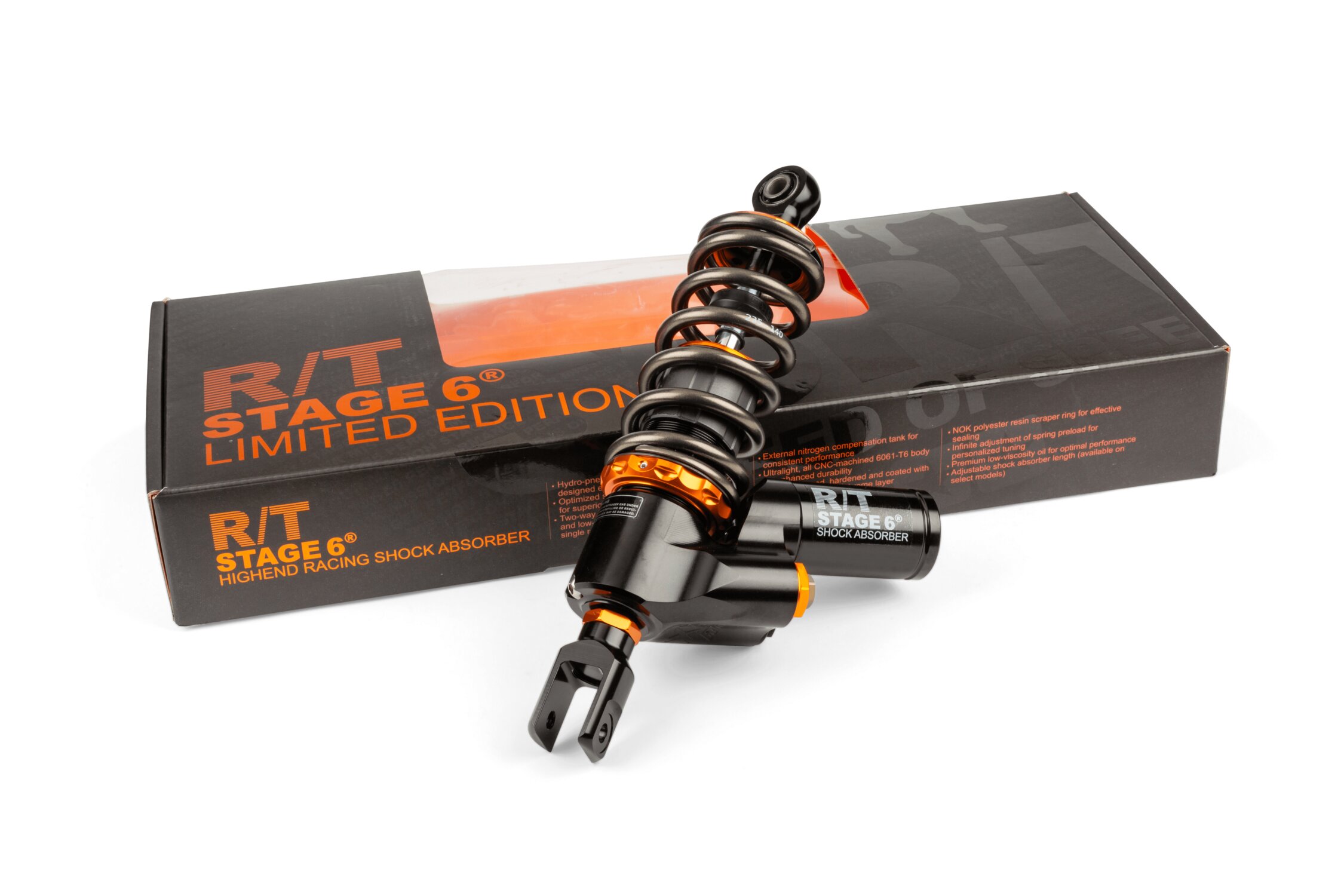 Hiro Shock Absorber 285mm Stage6 R/T Limited Edition Yamaha Aerox