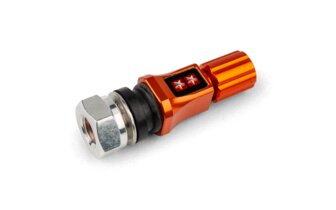 Reifenventil Stage6 CNC, gerade, orange