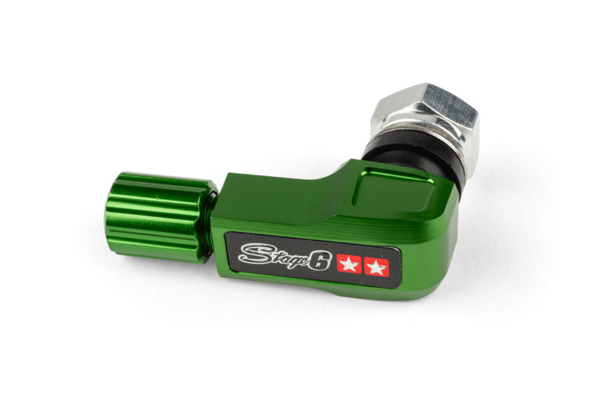 Valve de pneu coudé 90° Stage6 Vert