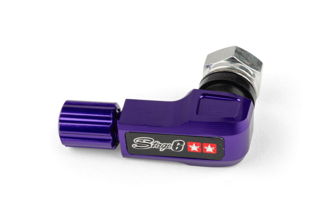 Valve de pneu coudé 90° Stage6 Violet