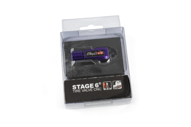 Valve de pneu coudé 90° Stage6 Violet