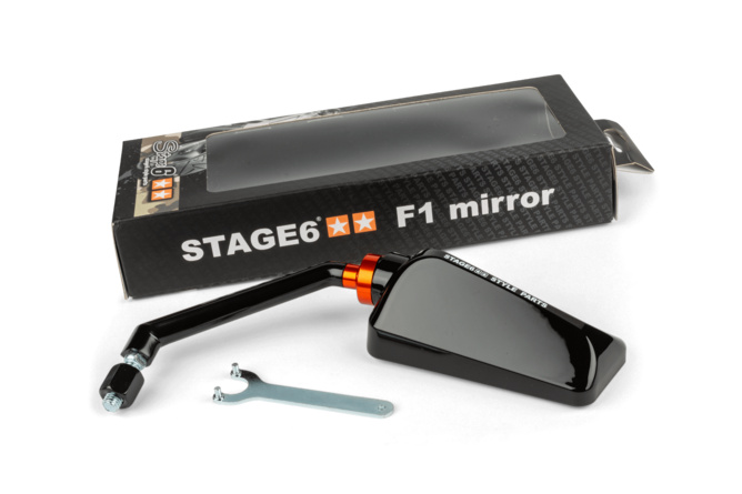 Spiegel Stage6 F1 links M8 Schwarz