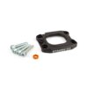 Grundplatte Ansaugstutzen Stage6 360° 40mm AM6 / Derbi schwarz