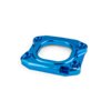 Ansaugstutzen Stage6 360° AM6 / Derbi blau für PWK 30 - 34mm