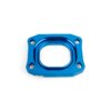 Ansaugstutzen Stage6 360° AM6 / Derbi blau für PWK 30 - 34mm