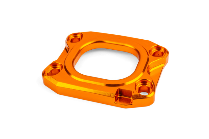 Ansaugstutzen Stage6 360° AM6 / Derbi orange für PWK 30 - 34mm