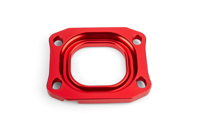 Ansaugstutzen Stage6 360° AM6 / Derbi rot für PWK 30 - 34mm