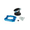 Ansaugstutzen Stage6 360° AM6 / Derbi blau für PWK 30 - 34mm