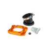 Ansaugstutzen Stage6 360° AM6 / Derbi orange für PWK 30 - 34mm