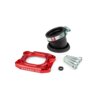 Ansaugstutzen Stage6 360° AM6 / Derbi rot für PWK 30 - 34mm