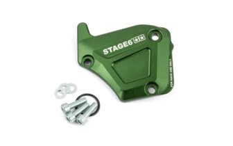 Ölpumpendeckel Derbi Stage6 Alu grün