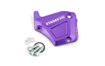 Ölpumpendeckel Derbi Stage6 Alu lila