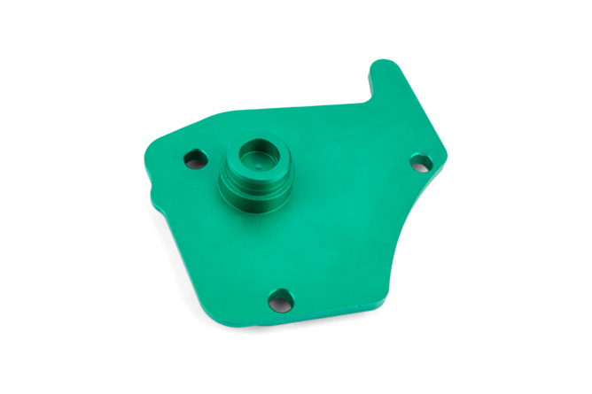 Ölpumpendeckel Derbi Stage6 Alu türkis