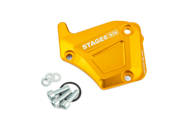 Ölpumpendeckel Derbi Stage6 Alu gold
