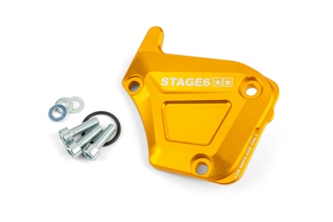 Ölpumpendeckel Derbi Stage6 Alu gold
