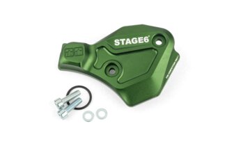 Ölpumpendeckel AM6 Stage6 Alu grün