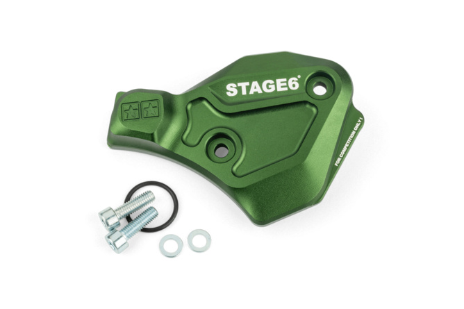 Coperchio pompa olio AM6 Stage6 Alu verde