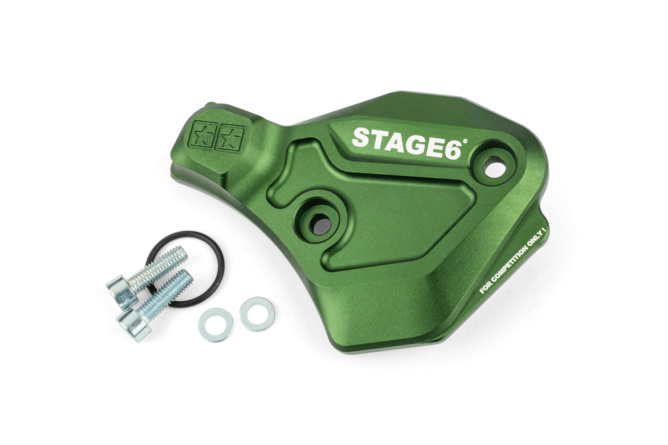 Coperchio pompa olio AM6 Stage6 Alu verde