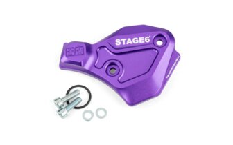 Ölpumpendeckel AM6 Stage6 Alu lila