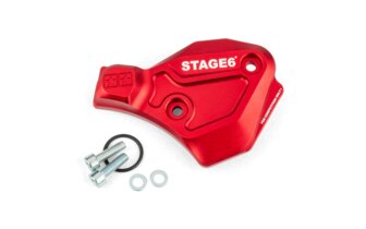 Ölpumpendeckel AM6 Stage6 Alu rot