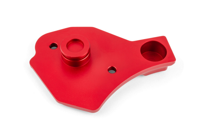 Ölpumpendeckel AM6 Stage6 Alu rot