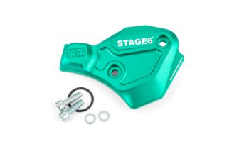 Ölpumpendeckel AM6 Stage6 Alu türkis