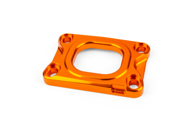 Piastra collettore aspirazione Stage6 360° AM6 / Derbi arancione