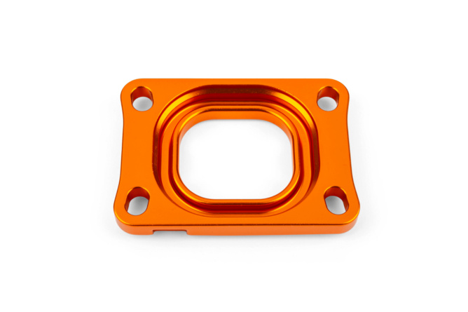 Piastra collettore aspirazione Stage6 360° AM6 / Derbi arancione