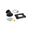 Collettore aspirazione Stage6 360° AM6 / Derbi nero per Dellorto / CP