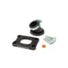Collettore aspirazione Stage6 360° AM6 / Derbi nero per Dellorto / CP