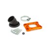 Collettore aspirazione Stage6 360° AM6 / Derbi arancione per CP Evolution